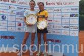 TENIS DE CÂMP | Teodora Nagy, primul trofeu într-un turneu internațional